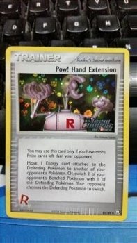 Pow! Hand Extension 85/109 (reverse) Ex Team Rocket Returns - 1