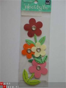 jolee's by you medium funky flowers