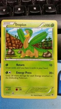 Tropius 5/101 BW Plasma Blast - 1