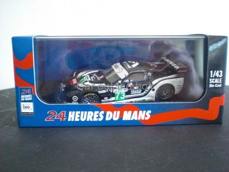 Chrevrolet Corvette C6R. Le Mans 2010 zwart / wit NO 73 1:43 Ixo - 4