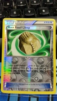 Root Fossil lileep 87/101 (reverse) BW Plasma Blast - 1