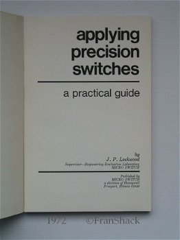 [1972] Applying precision switches, Lockwood, Honeywell - 2