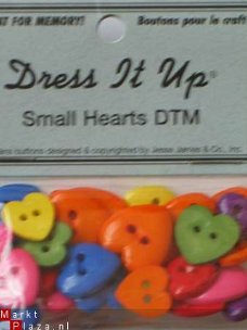 dress it up hearts primary assorti