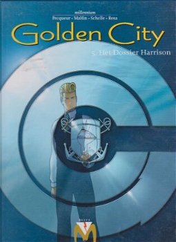 Golden City 5 Het dossier Harrison hardcover - 1