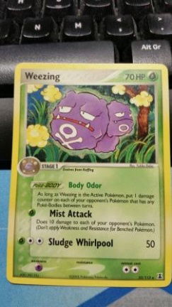 Weezing 33/113 Rare Ex Delta Species - nr. 1