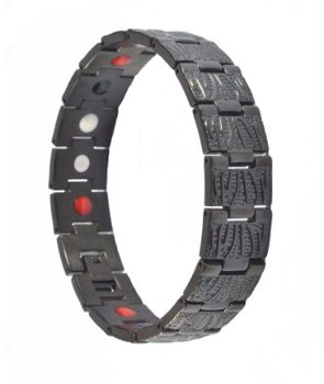 Armband met Magneten, germanium en far infra red model A-02954SZ - 3