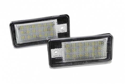 LED kenteken verlichting Audi A3 A4 A6 A8 Q7 - 1