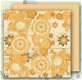 SALE NIEUW vel dubbelzijdig scrappapier Orange Flowers van Crea Motion - 1 - Thumbnail