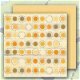 SALE! NIEUW vel dubbelzijdig scrappapier Orange Dots van Crea Motion - 1 - Thumbnail