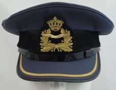Pet, Uniform DT (Dagelijks Tenue), Officier (Maj-Lt-Kol), KLu, maat: 56, 1992.(Nr.1)
