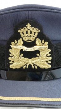 Pet, Uniform DT (Dagelijks Tenue), Officier (Maj-Lt-Kol), KLu, maat: 56, 1992.(Nr.1) - 1