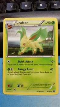 Leafeon 6/108 Rare BW Dark Explorers - 1