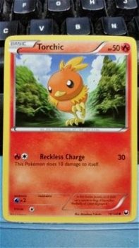 Torchic 14/108 BW Dark Explorers - 1