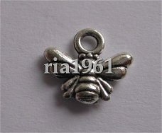 bedeltje/charm dieren : bijtje 2 - 11x10 mm:10 v. 0,75