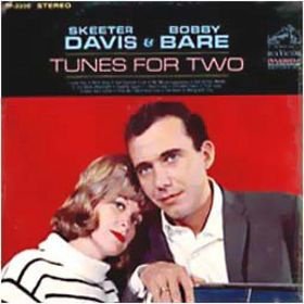 Skeeter Davis & Bobby Bare– Tunes For Two -Country 1965 LP - 1