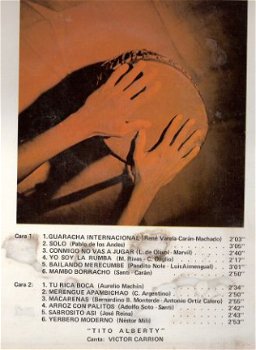 Sabor Cubano - de Tito Alberty -Vinyl LP Zuid Amerikaans - 2