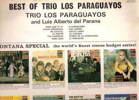 Trio Los Paraguayos - The Best of - (jaren 60 LP) - 2