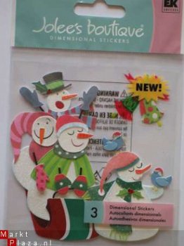 jolee's boutique snowmen - 1