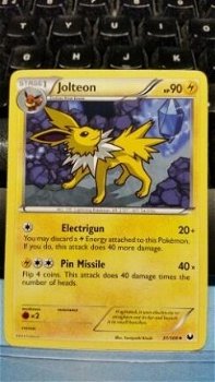 Jolteon 37/108 BW Dark Explorers - 1