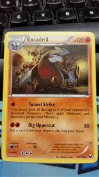 Excadrill 56/108 Rare BW Dark Explorers - 1