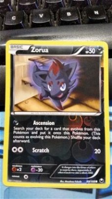 Zorua  69/108 (reverse) BW Dark Explorers