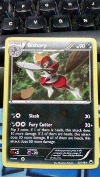 Bisharp 72/108 Rare BW Dark Explorers - 1