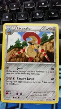 Escavalier 74/108 Rare BW Dark Explorers - 1