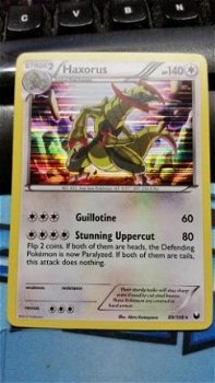 Haxorus 89/108 holo BW Dark Explorers - 1