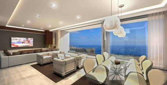 Luxe villa met panoramisch zeezicht Costa Blanca - 7