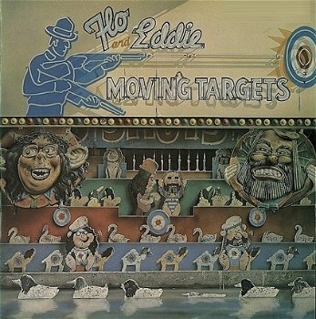 Flo And Eddie* ‎– Moving Targets -Rock 1976 vinyl album UNPLAYED COPY - 1