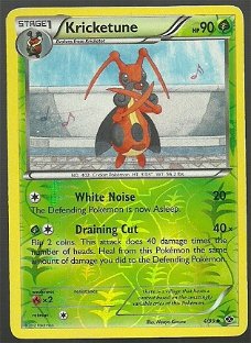 Kricketune  4/99  (reverse) BW Next Destinies