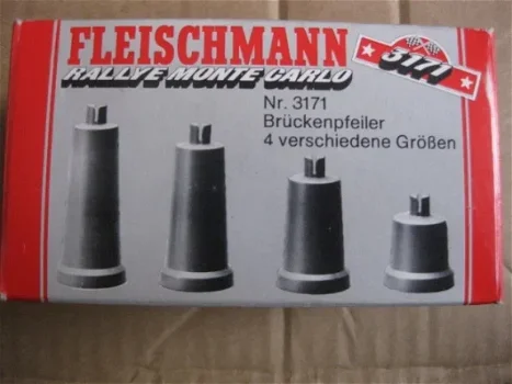 fleischmann brugpijlers in ovp 3171 (grijs) - 1
