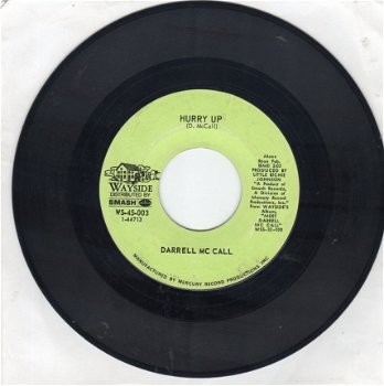 Darrell McCall : Hurry Up / Wedding Band (1969) - 1