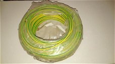 100 mtr 10 kwadraad kabel geel/groen