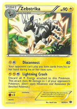 Zebstrika 48/99 Rare BW Next Destinies - 1