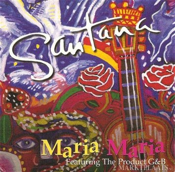 Santana Featuring Product G&B, - Maria Maria 6 Track CDSingle - 1