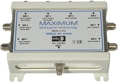 Maximum DiSEqC Switch 8/1 - 1