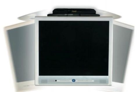 P2000/12731-35A3 LCD plafondbeugel met slede voor camper - 1