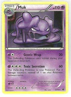 Muk  53/99 Rare  BW Next Destinies