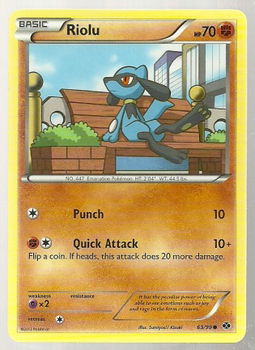 Riolu 63/99 BW Next Destinies - 1