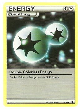 Double Colorless Energy 92/99 BW Next Destinies - 1