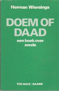 Doem of daad door Herman Wiersinga - 1