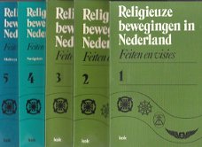 Religieuze bewegingen in Nederland door Kranenborg ea (5dln)