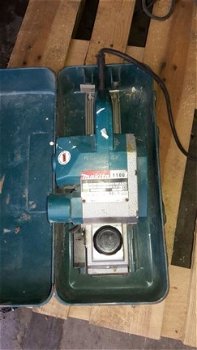 Makita 1100 schaafmachine met opbergkoffer - 2