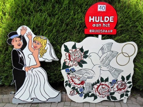 Feestbord, huwelijksjubileum, bruiloft, cadeautip, trouwen, huwelijksfeest - 8