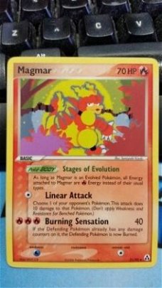 Magmar  21/92 Rare  Ex Legend Maker