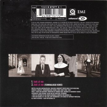 CD Single Geri Halliwell ‎– Look At Me - 2