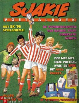 Sjakie de wondersloffen Voetbalboek - 1