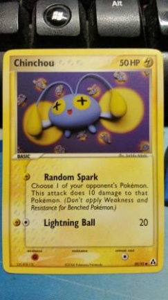 Chinchou 50/92 Ex Legend Maker - nr. 1