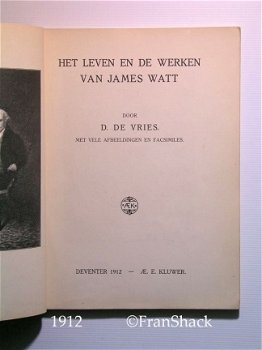 [1912] Het Leven en de Werken van James Watt, Vries de, AEKluwer - 2